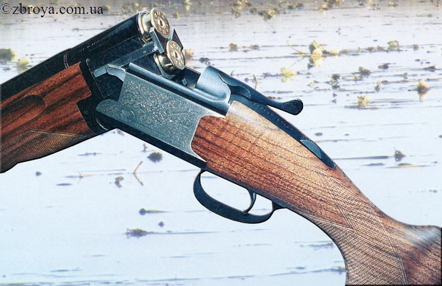 > <p>В охотничьем ружье 