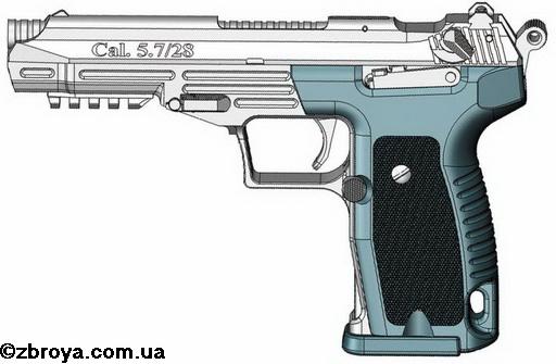 Самозарядный пистолет 5,7 28