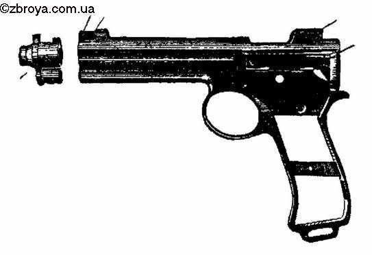 Пистолет системы Рота-Штейера обр. 1907 г.